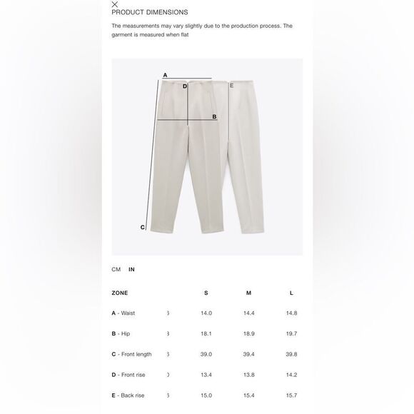 Zara Kate Moss Dart Pants - Picture 6 of 6